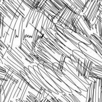 abstract Krabbel naadloos patroon. kruisende willekeurige lijnen achtergrond. vector