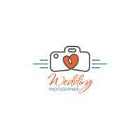 Fotografiebadges en etiketten in vintage stijl vector