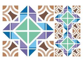 naadloze patroon kleurrijke geometrische abstracte vorm gratis vector