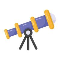telescoop en verrekijker vector