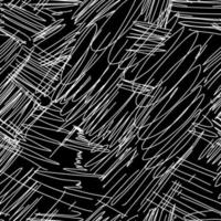 abstracte Krabbel naadloze patroon op zwarte achtergrond. kruisende willekeurige lijnen achtergrond. vector