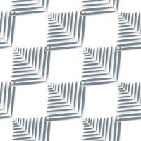 geometrische naadloze patroon op witte achtergrond. modern ontwerp voor stof, vector