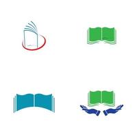 boek logo vector