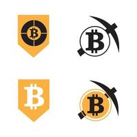 bitcoin logo afbeelding vector