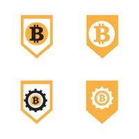 bitcoin logo afbeelding vector