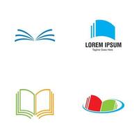 boek logo vector