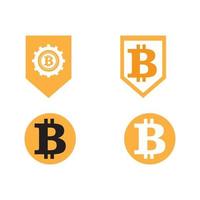 bitcoin logo afbeelding vector