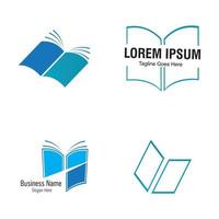 boek logo vector