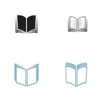 boek logo vector