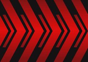 abstracte achtergrond van rode pijl en donkere kleur van modern design vector