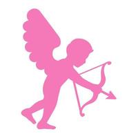 illustraties van cupido met cartoonontwerp vector