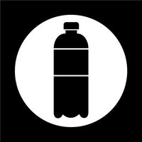 waterfles pictogram vector