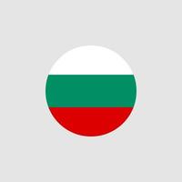 nationale vlag van bulgarije, officiële kleuren en juiste verhoudingen. vectorillustratie. eps10. vector