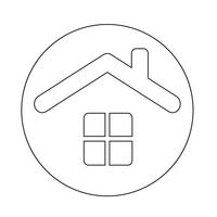 huis pictogram vector