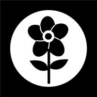 Bloem pictogram vector