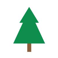 Kerstboom pictogram vector