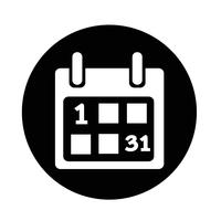 Kalender pictogram vector