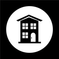 Landhuis pictogram vector