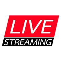 Live streaming online teken vector ontwerp