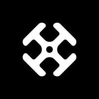 tunnel abstracte beweging eenvoudig logo-ontwerp eenvoudig logo-ontwerp vector