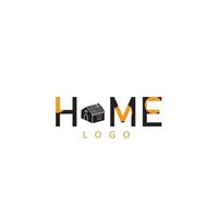 eenvoudig huis logo teken symboolpictogram vector