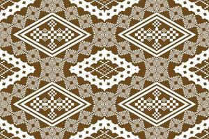 geometrische etnische oosterse traditionele pattern.figure tribal borduurwerk style.design voor behang, kleding, verpakking, stof, vectorillustratie vector