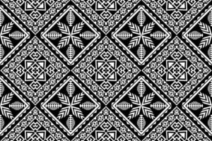 geometrische etnische oosterse traditionele pattern.figure tribal borduurwerk style.design voor behang, kleding, verpakking, stof, vectorillustratie vector