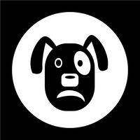 Hond pictogram vector