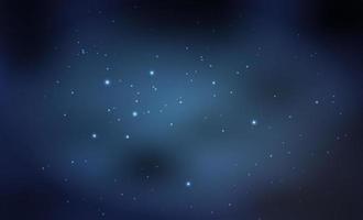 abstract vector achtergrond met nachtelijke hemel en sterren. illustratie van de ruimte en de melkweg