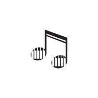 piano pictogram vector illustratie sjabloon