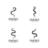 rook stoom pictogram logo afbeelding geïsoleerd op een witte achtergrond aroma verdampen pictogrammen. geuren vector lijn icoon heet aroma stinken of koken stoom symbolen ruiken of damp