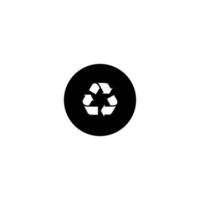 recycle pictogram vector. recycling teken symbool illustratie vector