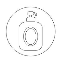 shampoo pictogram vector