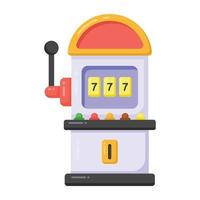 een retro game machine plat pictogram downloaden vector