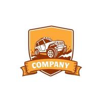 off-road logo, race logo vector