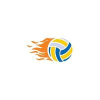 volleybal logo, sport logo vector