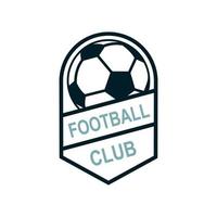 voetbal vector, sport logo vector