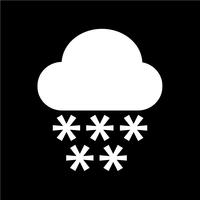 Cloud regen pictogram vector