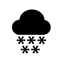 Cloud regen pictogram vector