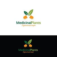 Medisch logo ontwerp. Pil-logo vector