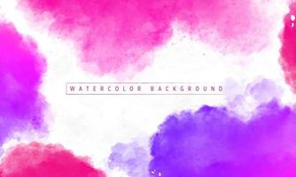 paarse en roze aquarel getextureerde afbeelding achtergrond vector