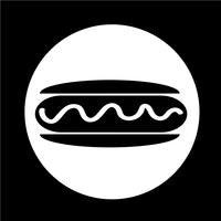 worst hotdog pictogram vector