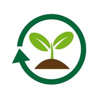 Plant pictogram vector