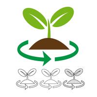 Plant boom pictogram vector