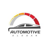 automotive logo sjabloon, auto service icoon vector