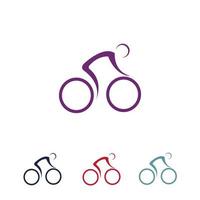 fiets logo vector