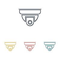 cctv logo afbeelding vector