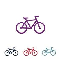 fiets logo vector