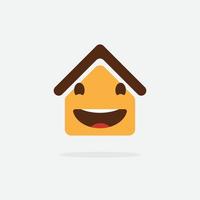 huis vector pictogram. huis emoji