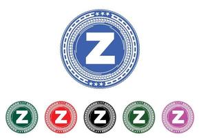 z letter nieuw logo en pictogramontwerp vector